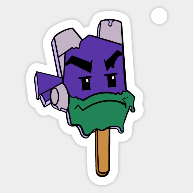 ROTTMNT Donnie Popsicle Sticker by SassyTiger